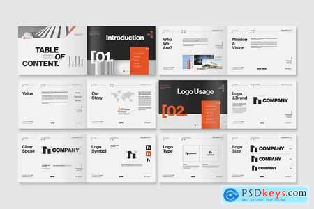 Brand Guidelines Brochure Template