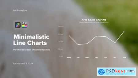 Minimalistic Line Charts for FCPX & Motion 50313294