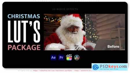 Christmas LUTs - FX Presets Collection 50457681