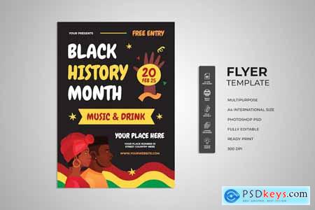 Black History Month Flyer CGSMX69