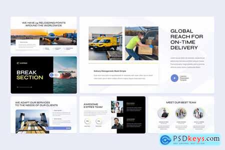 Expres - Logistics PowerPoint Template