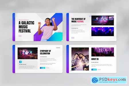 Concerta - Music Festival PowerPoint
