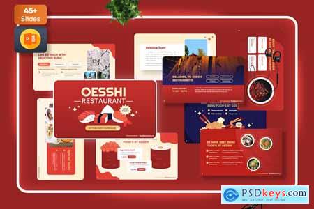 Oesshi - Japanese Food Powerpoint Templates