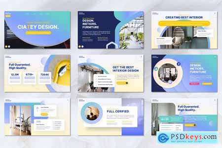 Ciatey - Interior Powerpoint Templates