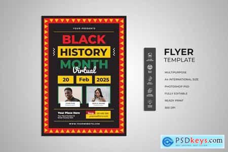 Black History Month Flyer XD75RCU