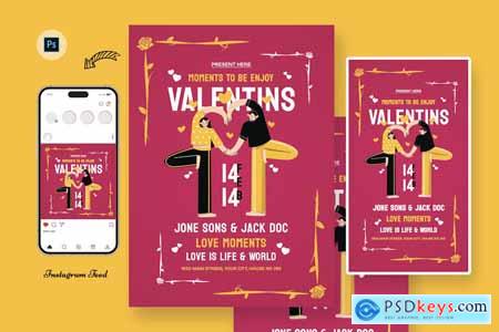 Humor Valentines Day Flyer Template