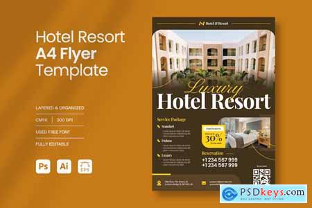 Luxury Hotel & Resort Flyer