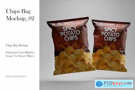 Chips packaging mockup
