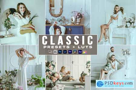 Classic Clean Presets And luts Videos Premiere Pro