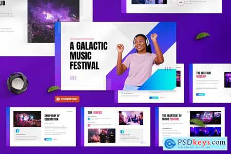 Concerta - Music Festival PowerPoint