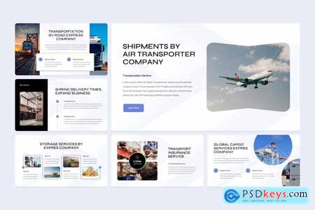 Expres - Logistics PowerPoint Template