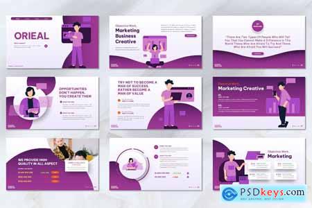 Orieal - Marketing Powerpoint Templates