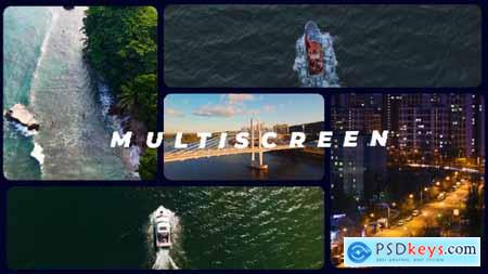 Rhythmic Multiscreen Opener Split Screen Slideshow 50826327