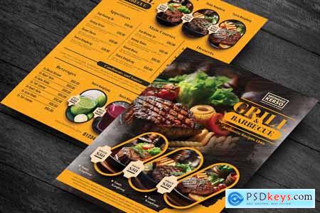 Grill and Barbecue Menu