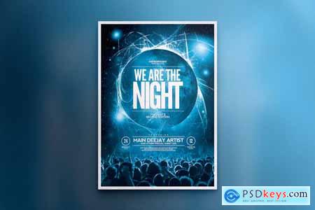 Nightclub Flyer Poster