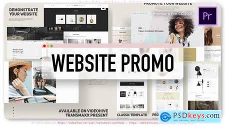 Minimal Website Promo 50833829