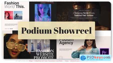 Podium Showreel Grid Slideshow 50833801