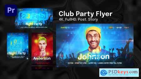 Club Party Flyer Premiere Pro 50874327