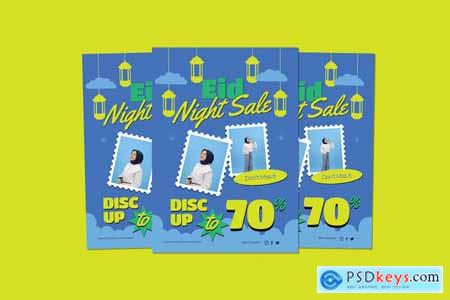 Eid Night Sale Flyer