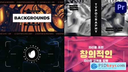 Backgrounds Typography for Premiere Pro 50878206
