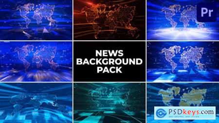 News Background Pack for Premiere Pro 50864211