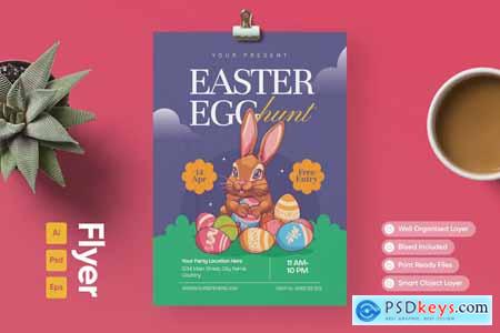 Easter Egg Hunt - Flyer