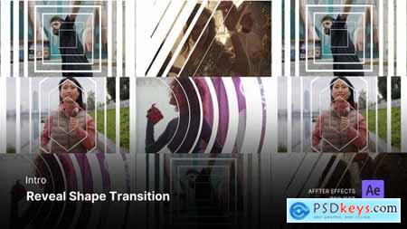 Intro Opening Video - Reveal Shape Transition After Effects Template 50877412 