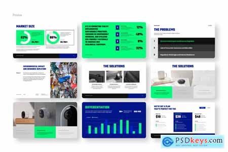 EcoInnovate Sustainability Pitch Deck Powerpoint