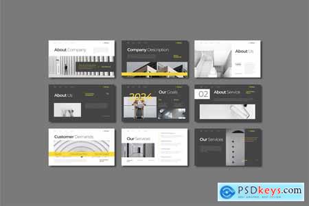 Simple Business Powerpoint Presentation