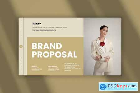 Bizzy - Brand Proposal Powerpoint Template