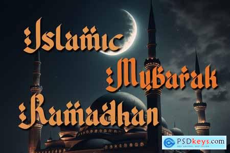 Ramadhan Barokah Display font