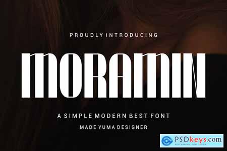 Moramin - Modern Sans Serif Font