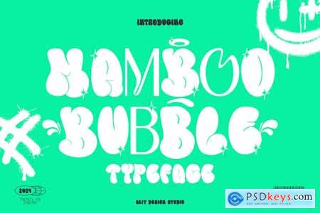Mamboo Bubble Mix Graffiti Font