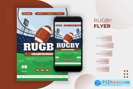 Rugby - Flyer