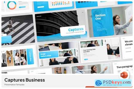 Captures Business PowerPoint Template