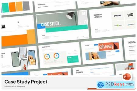 Project Case Study PowerPoint Template