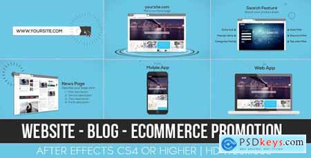 Website Blog E-commerce Promotion 12252726