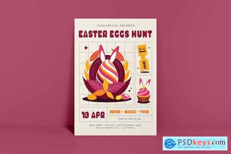 Easter Egg Hunt Flyer 42MAGDT