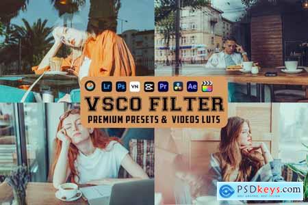 VSCO Filter Luts Videos & Presets Mobile Desktop