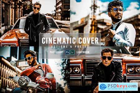 Preset & Photoshop Action Cinematic Cover