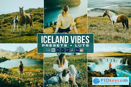 Iceland Vibes Presets - luts Videos Premiere Pro