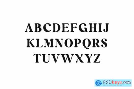 Antigravity Vintage Decorative Serif Typeface