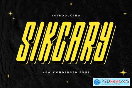 SIKCARY - Condensed Sans Display