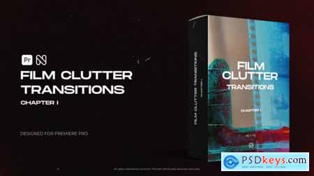 Film Clutter Transitions for Premiere Pro 50951115
