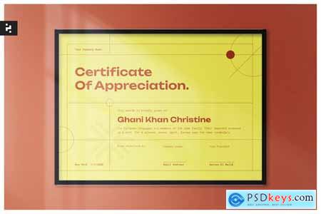 Minimal Geometric Certificate