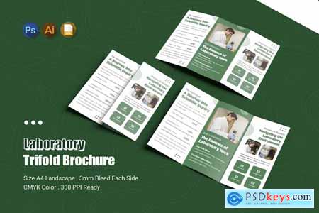 Laboratory Innovative Solution Trifold Brochure