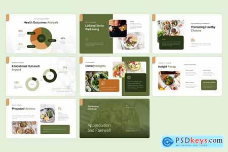 Healthy Food in Society - Powerpoint Templates