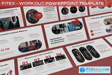 Fitex - Workout Powerpoint Template