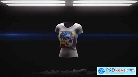 Ultimate Female T Shirt Mockup 47733433
