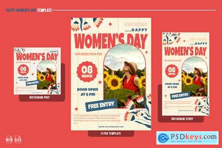 Happy Women's Day Template 237LEQT